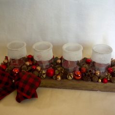 Erőművecske - Adventi asztaldísz