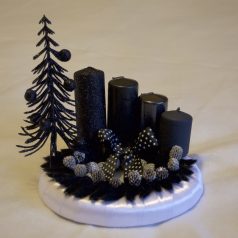   Black and White Advent - visszafogottan extrém, mégis ünnepi hangulatban